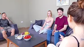 Erica Mori And Kira Stone - Do You Really Want This? Cuckold Hubby Watching His Young Wife Get Fucked In The Anal Casting!