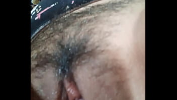 New combination clit and pussy vibrator makes Mexican girl sweat