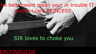 CHOKING AND LICKING YOUR HOLES TO MAKE YOU CUM LIKE THE GOOD GIRL YOU ARE (AUDIO ROLEPLAY)