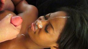 Monique Symone POV Facial from "Smother Me Back"