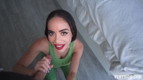 Ike Diezel And Victoria June - Uses Vibrator On Her Clit While Getting Fucked