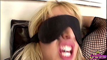 Massive Tits Blonde MILF Candy Manson Rides a Hard Dick