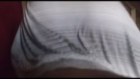 Cute & Curvy Latina in Sexy Sundress Twerks Her Fat Ass