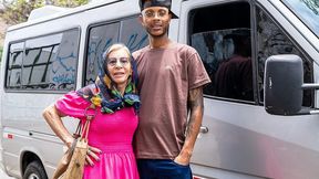 Tattooed 81 Years Old Granny Picked up for Anal