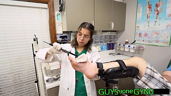 Perverted Podiatrists Mira Monroe &amp_ Aria Nicole Take Advantage Of Male Patients Feet @GuysGoneGyno - Reup