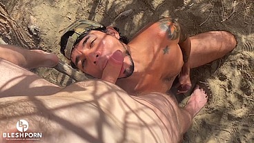 LEO BULGARI SEX AND CUM ON THE BEACH WITH HIS FRIENDS THE BLESHPORN - FULL VIDEO!!!