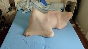 Nude Test in Front of Pantyhose for Full Body