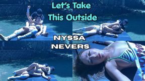 Nyssa Nevers Lets Take It Outside 4K 3840 2160