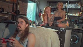 My friend is a Trans and Fuck my Anal , and my Geek StepBro doesn't know about IT !