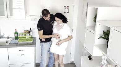 My stepmother was about to leave, but she stayed for me. Real homework.