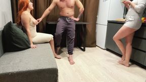 Wife Allowed Husband To Fuck Redhead Girlfriend