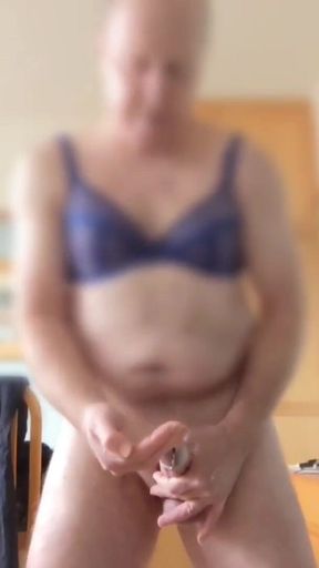 Reverse motion bra time fun
