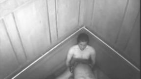 ”Secret elevator bitch sucks cock”