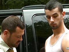 DaddySexFiles: Jake Steel And Will Swager Get Dirty In The Park And Car With Bryan Slater