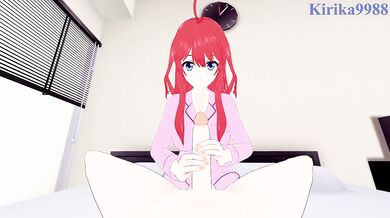Itsuki Nakano and I Fuck Near Bust on Game POV