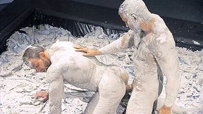 Hunter Marx & Shay Michaels in Mud Wrestling: Shay Michaels And Hunter Marx - KinkMen