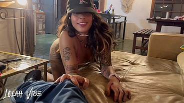 ELE GOZOU EM MENOS DE UM MINUTO COM A MINHA SENTADA, MAS EU CONTINUEI SENTANDO!