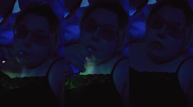 Smoking under the Blacklight