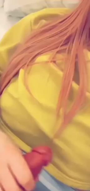 Trans girl gets creampied and swallows cum