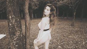 hot hippie smoking - black and white