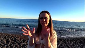 Picked up on the seaside and fucked in hotel room