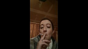 Seductive Smoking MATURE BABE Seduced by Magic Spell