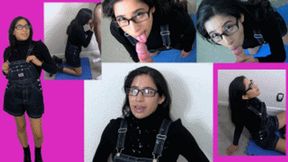 eRica gets blasted with cum for buying expensive overalls