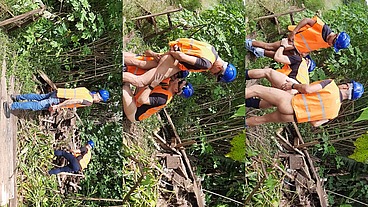 Pegos em flagrantes