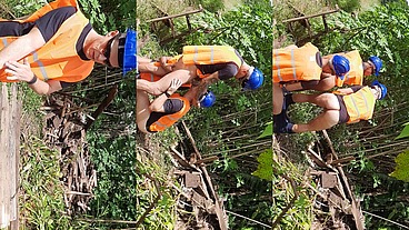 Pegos em flagrantes