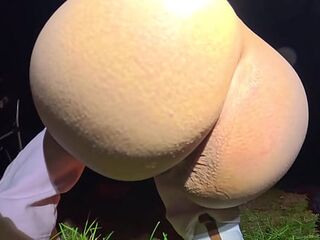 Wife Bent Over and Used Outside at Camp Trying to get Caught