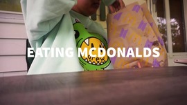 EATING MCDONALDS