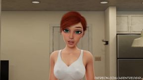 Buck Cuck - Amy's Big Wish Episode 6.1 - Futanari Anal, Anal Fisting, Blowjob, Facial, Creampie, Xray