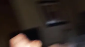 Solo twink strokes his big hard cock in closeup until he cums