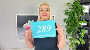 Mature lady gets banged in a casting