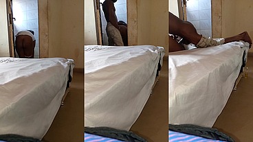 Petite girlfriend begs to get fucked after work