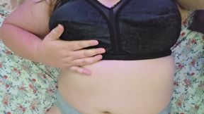 Silly sissy faggot jacks her own dick because she can't get dick...