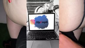 Big-titted sandy-haired humps big dong doggy style on an Italian terrace at night