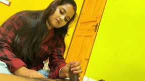 My Indian Real Step Sister Give Me Handjob And Blowjob