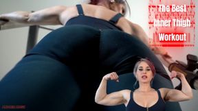 The Best Inner Thigh Workout: POV Scissorhold you at the gym Domina Andrea Rosu 4k