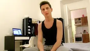 Blindfolded Twink Rides Hard Dick, Ends Up With Facial – DebtDandy 18+