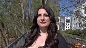 GERMAN SCOUT - Teen Elisa Cheat her Boyfriend at Street Agent Porn Casting