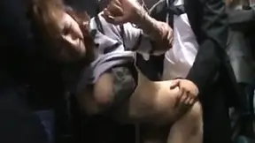 Hot Japanese Gangbang Adventure Inside A Crowded Public Bus