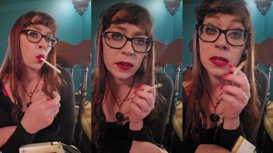 Cigarette Femdom Sissy Gets Humiliated