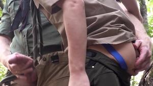 ScoutBoys - DILF Scoutmaster Wolf first time breeding
