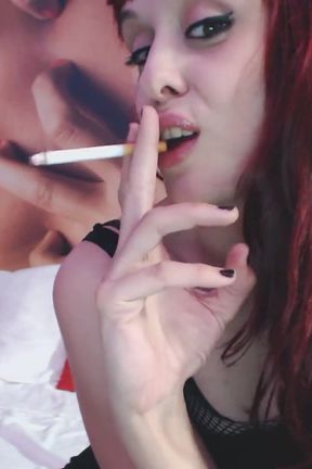 Redhead Smoking Fetish