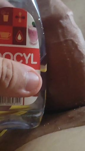 Application of Instant Phimosis Remover.
