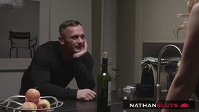 slutty petite french emmanuelle worley takes a fat cock up her ass on first date