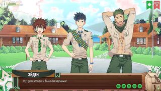 Game: Pals Camp, vignette 55 - What should a scout be like? (Russian voiceover)