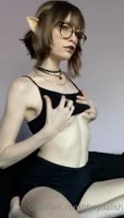 Dirty Dalish's Petite Goth Temptation: Small Thong, Big Desire