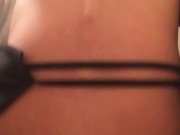 Squirting cum from above and below